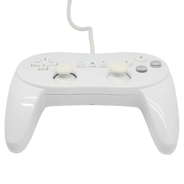 2x Classic Controller for Nintendo Wii Console Wired Gamepad for