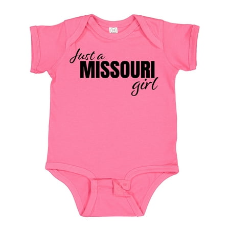 

Inktastic Just a Missouri Born and Raised Gift Baby Girl Bodysuit