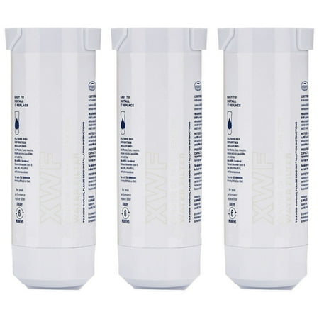 

Refrigerator Water Filter Removal of Impurities Filter Inserts Easy to Install Fresh Tasting Water Provide Cleaner Water Water Filter Replacement Easy to Replace 3pcs