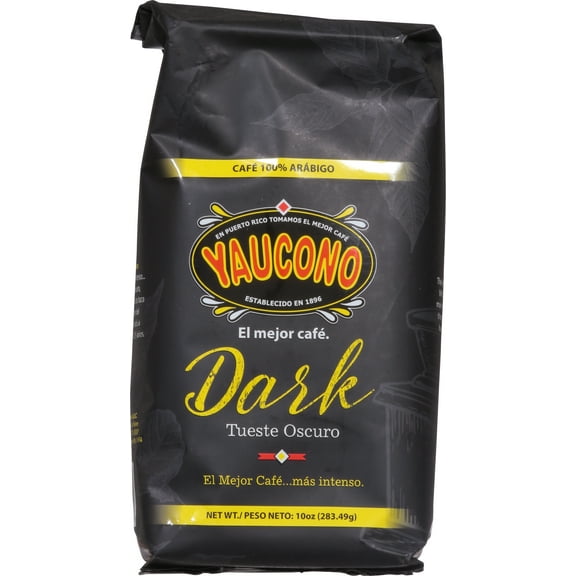 Yaucono Dark Roast Ground Coffee, 100% Arabica, 10 Ounce (pack of 1)