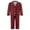 Red Kids, variant on Rdhnmea Valentine's Day Family Matching Pajamas Set Plaid Heart Print Holiday Pajamas Sleepwear Tops Pants 2 Piece Pjs Outfits Valentine Jammies