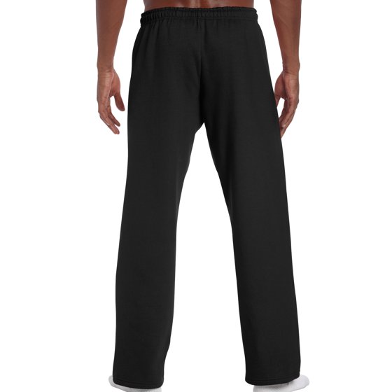 Gildan - Gildan Men's Heavy Blend Open Bottom Pocketed Sweatpant ...