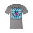 thumbnail image 2 of Wild Bobby Faith Hope Love Breast Cancer Awareness Anchor Breast Cancer Awareness Men Tee, Heather Grey, 5X-Large, 2 of 6