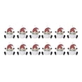 thumbnail image 3 of Melrose International LLC Gnome Ornament (Set of 12) 7"H Wood, 3 of 3