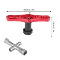 thumbnail image 1 of Clé Hexagonale, Manche en Métal Durable 17mm, Accessoire RC, pour M2 M2.5 M3, M4 Hexano, 1 of 8