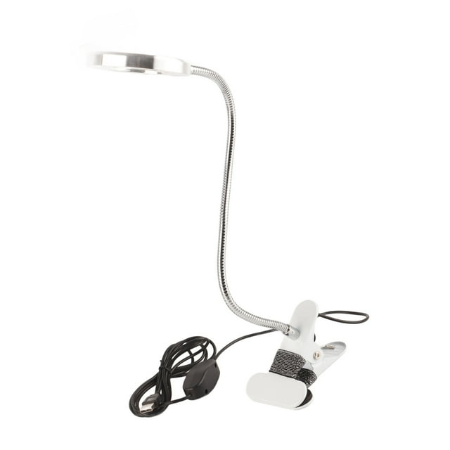 Lámpara LED De Maquillaje Con Abrazadera - Luz De Escritorio De Color Ajustable - Rotación De 360 - Ideal Para Trabajar, Estudiar Y Tatuar