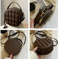 thumbnail image 6 of Kukuzhu Hobo Bags for Women Tote Bag Leather Round Crossbody Bag Casual Chic Clutch Handbag Purse, 6 of 7