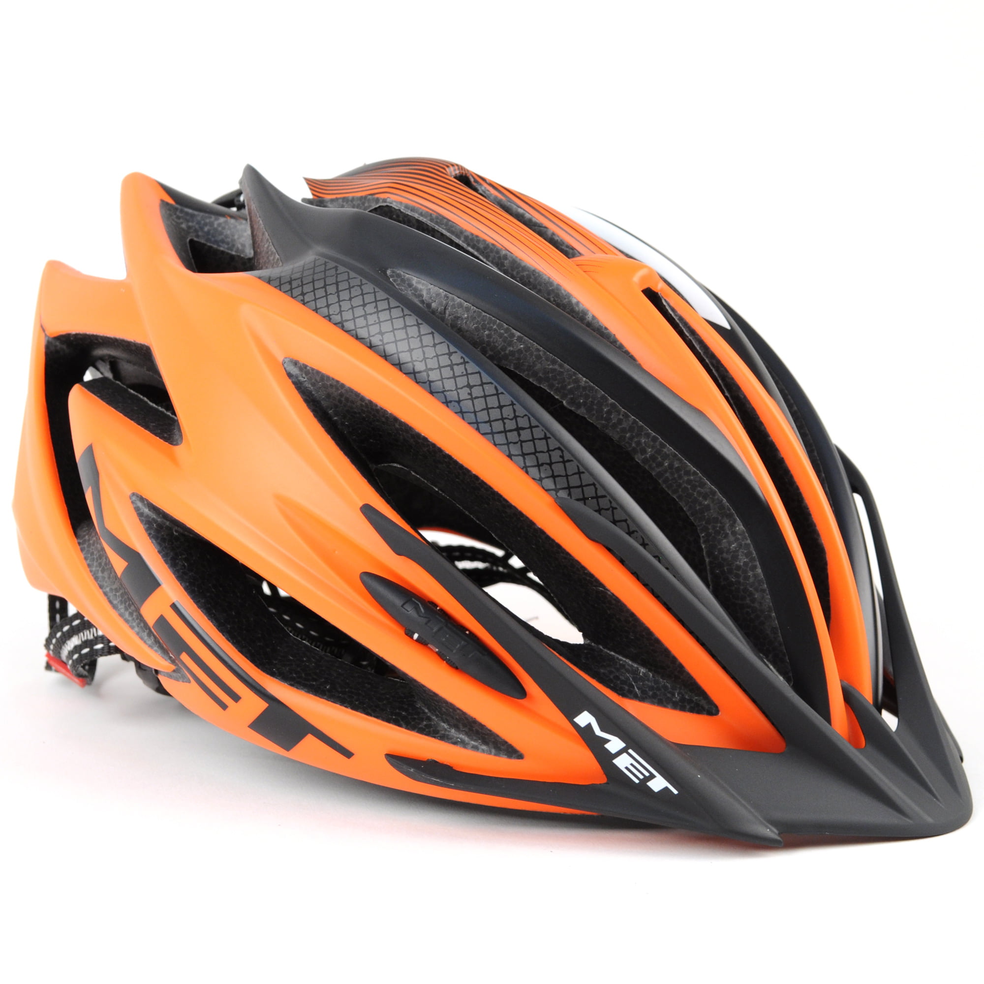Bewusteloos Intensief bad MET Veleno MTB Helmet // Matte Orange/Black // Medium - Walmart.com