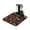 Exotic P, variant on Exotic Paisley Artwork Coffee Bar Mat Elegant Absorbent Mat with Ethnic Design Perfect for Espresso Machines & Pet Bowls