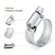 thumbnail image 4 of 60 Pcs Worm Gear Hose Clamps Fuel Line Clamp 0.24'' to 1.49'' Diameter Clip, 4 of 4