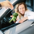 thumbnail image 6 of Dinosaur Plush Keychain Tyrannosaurus Rex Toy Pendant Bag Charm, 6 of 8