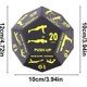 thumbnail image 5 of Training Dice Set Colorful Fitness Dice, Fun Workout Game for Home Gym Random Exercise Generator, Durable Foam Dice, 5 of 5