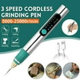 thumbnail image 3 of XEOVHV Electric Engraving Pen, USB Rechargeable Cordless Engraving Machine, Portable DIY Rotary Engraver for Jewelry Wood Glass Stone Carving, Silver, 3 of 9