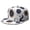 Gothic Wit, variant on Hand-Drawn Cat Graphic Flat Brim Cap - Funny Cat Illustration Adjustable Urban Style Hat