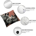 thumbnail image 4 of BANET  Throw Pillow Covers,Black and White Highly Alerted Pillowcase Home Decor for Sofa Bed Living Room 12x12in, 4 of 5