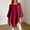 Red, variant on Women's Knit Shawl Poncho Sweater Button Wrap Cardigan Cape Lightweight Scarf for Travel Office and Spring Layering