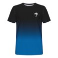 thumbnail image 3 of Camisas de Manga Larga para Hombres Imprimir Casual Cuello Redondo Blusa de Manga Corta, Camisas de Lino para Hombres, 3 of 8