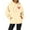 A117 Beige, variant on FASHOFT Valentine's Day Hoodies for Women Love Heart Graphic Sweatshirt Long Sleeve Pullover Cute Tops Beige L