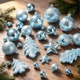 thumbnail image 4 of 40 Pcs Christmas Tree Decorations Electroplated Plastic Hanging Pendant Multiple Styles Of Christmas Ornaments Shatterproof Christmas Decoration Indoor, 4 of 6