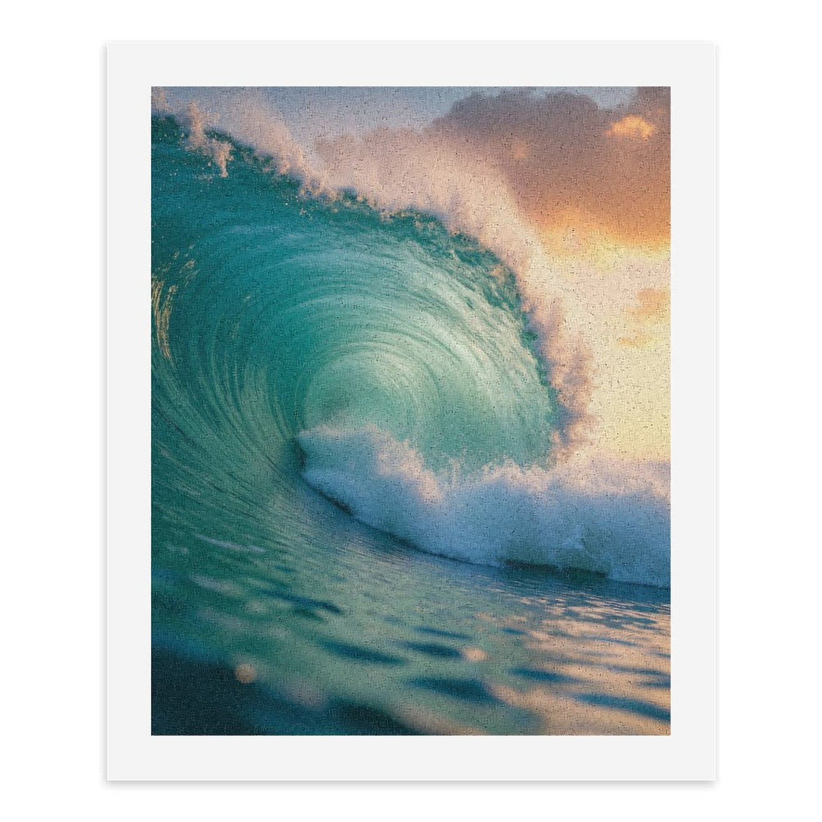 Paint by Numbers Kit for Adults, Ocean Wave Surfing Sunset Beauty Paint by Numbers, Easy Paint by Numbers Kit for Adults Beginner, DIY Adult Paint by Number Kits on Canvas, Home Decor