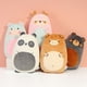 thumbnail image 2 of Almohada de felpa de alta calidad para niños, oso de peluche de hipopótamo suave, jirafa, Panda, cerdo, animales de dibujos animados, cojín de juguete apaciguar para bebés, 2 of 5