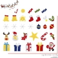 thumbnail image 4 of Árbol De Navidad De Fieltro Diy Para Colgar En La Pared, Árbol De Navidad Artificial Con 30 Adornos, Decoración Del Hogar De Año Nuevo, Regalo Para Niños Methold HA037960-00, 4 of 6