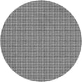 thumbnail image 2 of Addison Rugs Dream Shag Premium Machine Washable Transitional Houndstooth Black Round Rug, 8' x 8', 2 of 8
