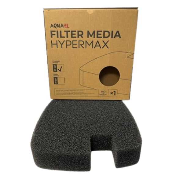 AquaEl Hypermax Freshwater Sponge Filter, 20 PPI