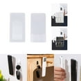 thumbnail image 3 of 3Pairs Plastic Key Wall Racks Remote Control Strong Hanger Holder Sticky Hook, 3 of 6