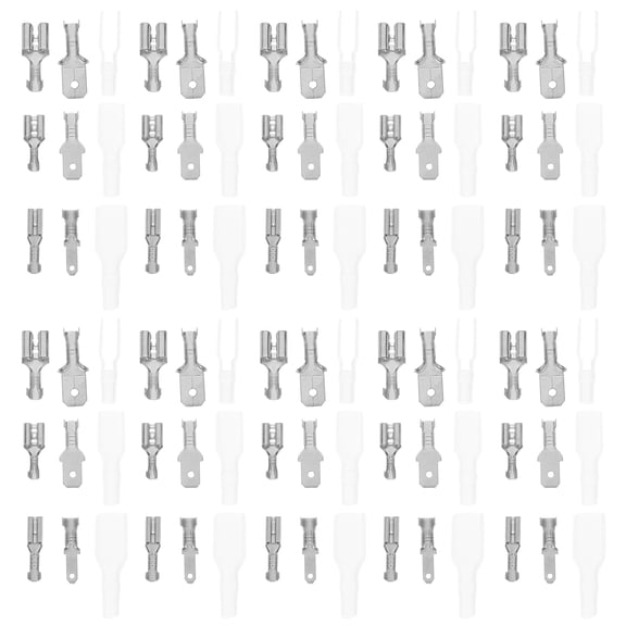 360pcs Insulated Electrical Wire Connectors Kit 2.8mm 4.8mm 6.3mm Male Female Crimp Terminals Spade Terminal Assortment