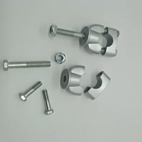 UNOMOR 2Pcs Motorcycle Handlebar Riser Mounts Adjust Handlebar Height for Riding Comfort