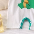 thumbnail image 7 of Splozh Baby Footless Pajamas 3 6 9 12 18 Months Summer Clothes for Newborn Cotton Short Sleeved Thin Romper Baby Bodysuit,White,3-6 Months, 7 of 7