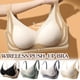thumbnail image 5 of TQEHS Sujetador push-up sin aros Super Gather para mujer, sujetador con realce y sujeción suave fruncida Y1, 5 of 6