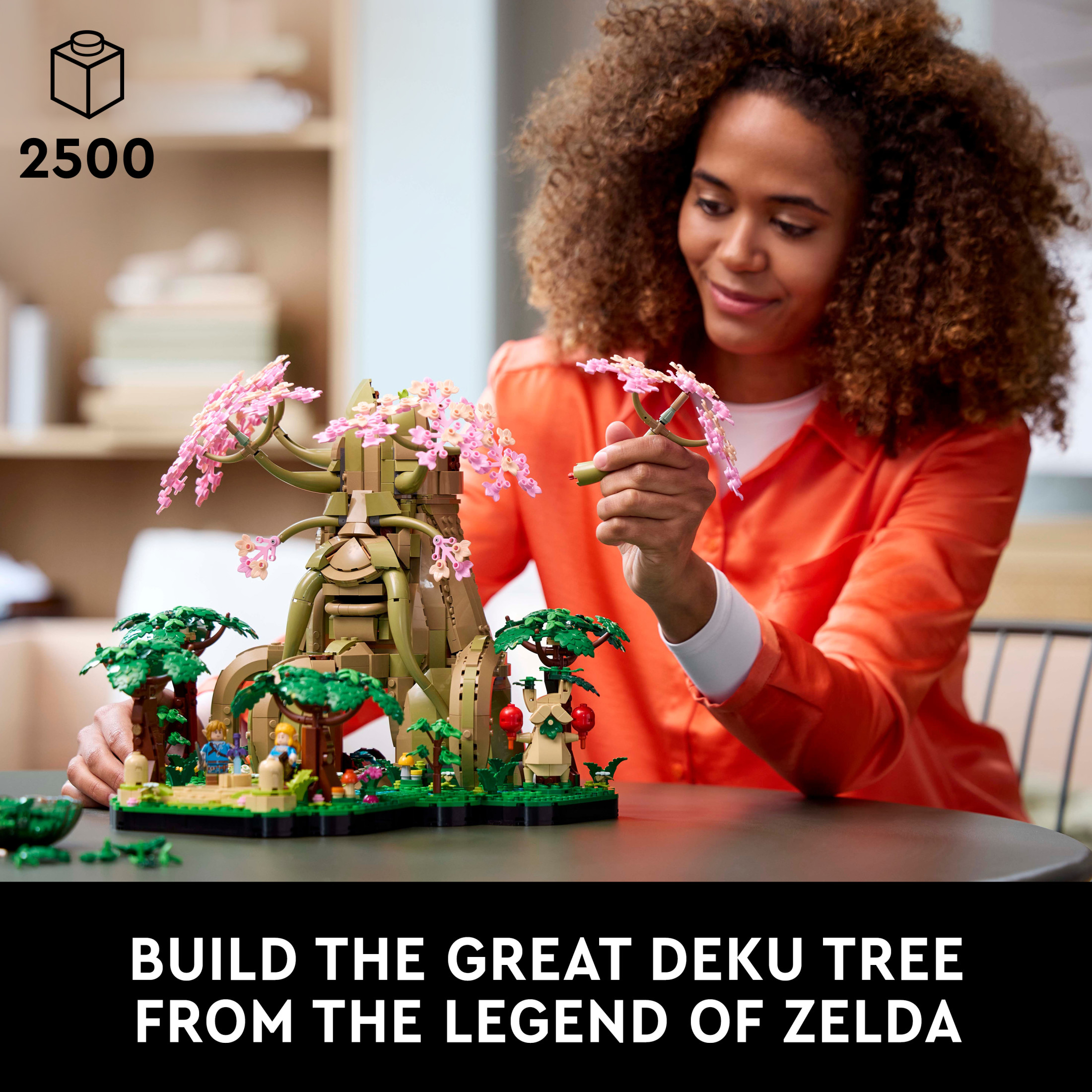 LEGO The Legend of Zelda Gran Árbol Deku 2 en 1 - Set de Construcción de Modelos para Adultos, Mayores de 18 Años - Kit de Zelda de Colección para Decoración del Hogar, Oficina o Dormitorio - Idea de Regalo para Fans de Videojuegos - 77092 3