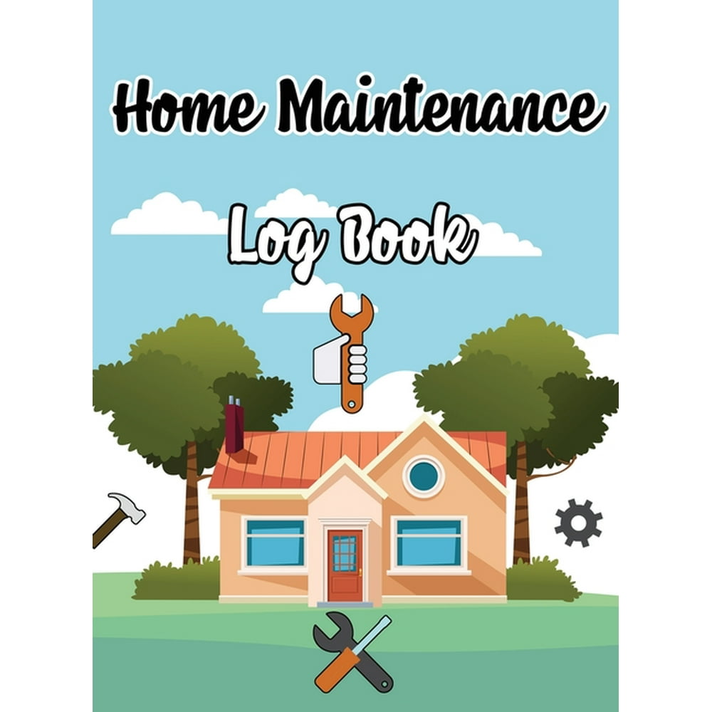 Home Maintenance Log Book Record All Your Important Information, Home