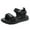 Black, variant on NOKIO Boys' Sport Sandals Little Kids Beach Sandals Kids Urban Chic Sandals Cartoon Sandals Summer Soft Sole Casual Shoes Children Sports Beach Shoes Middle And Big Children
