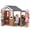 Multicolor, variant on Sunnyfree Outdoor Playhouse with BBQ Grill, Wooden Playhouse with Play Kitchen,Indoor & Outdoor for Kids 3+