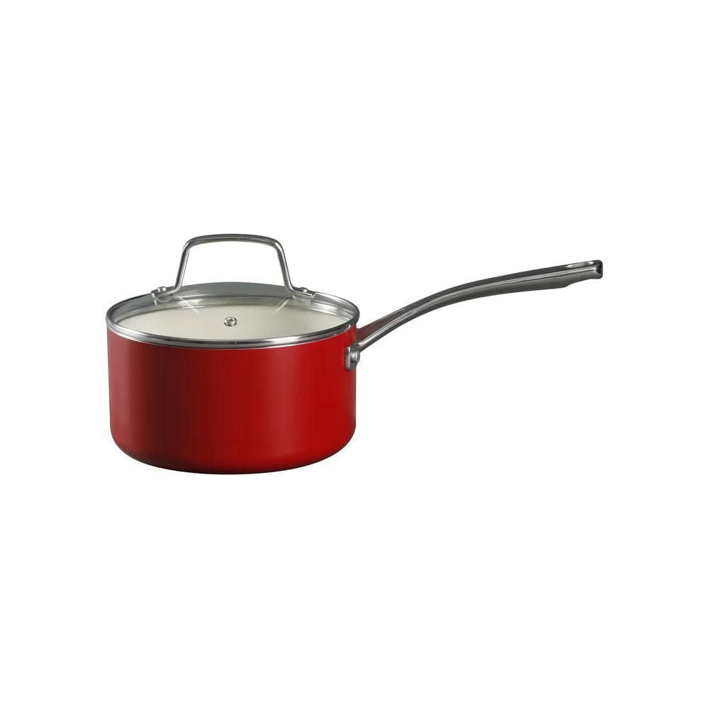 Martha Stewart Batterie de cuisine 14 pièces Rouge