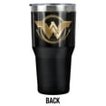 thumbnail image 2 of Wonder Woman Movie Lasso Logo Stainless Steel Tumbler 30 oz Coffee Travel Cup, Vacuum Insulated & Double Wall with Leakproof Sliding Lid, 2 of 6