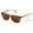 Matte Brown, variant on Large Men Wood Grain Printed Temple Progressive Bifocal Reading SunGlasses - No Line Clear on Top Tinted Reader 148MM Wide +2.00