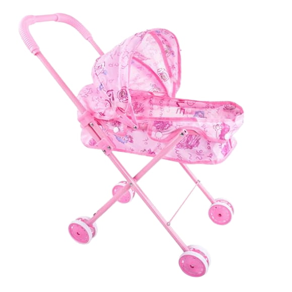 Cochecito de muñecas de bebé Sunnimix regalo Rosado