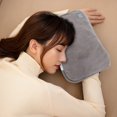 thumbnail image 4 of KALLORY desk hand warmer Hand Warmer Grey Fleece for Hand Heater in Winter 1Pcs, 4 of 6