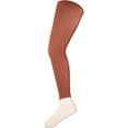 thumbnail image 2 of Capezio Filles Ultra Doux Transition Moulant - 1916C, Châtaigne, Taille Unique (8-12), 2 of 2