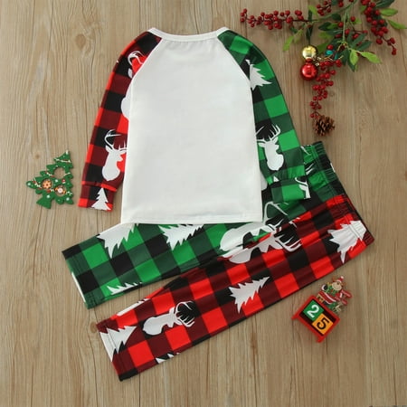 

LEEy-world Christmas Pajamas For Family Matching Family Pajamas Christmas Sets Matching Sets Christmas Pjs For Family Pajamas Green 6-8Years