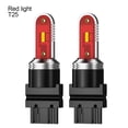 thumbnail image 3 of Kenally 2 uds 30W LED 1156/1157 bombillas LED luces de señal de coche 12/24V 1200Lm lámpara de freno 1860 Chip 6500K T20/T25 accesorio de iluminación Bombillas para automóviles luz roja tipo 4 Kenally VI000921-08, 3 of 6
