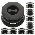 thumbnail image 1 of 24 Pcs Carpet Anchor Holder Automotive Clips Accessories Area Rugs Circle Automobile Floor Mat, 1 of 6