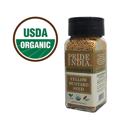 YELLOW MUSTARD SEED ORGANIC SPICES