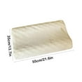 thumbnail image 3 of Oggfader Pillows for Bed King Natural Pillow Soft Pillow Rubber Pillow Neck Pillow, 3 of 6