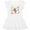 AA-White, variant on Inktastic Woodland Moose Spring Flowers Girls Toddler Dress