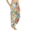 thumbnail image 2 of Saiise Sanrio Bv Womens Pama Pants Stretch Comfy Lounge Pants Drawstring Sleep Bottoms with Pockets, 2 of 7